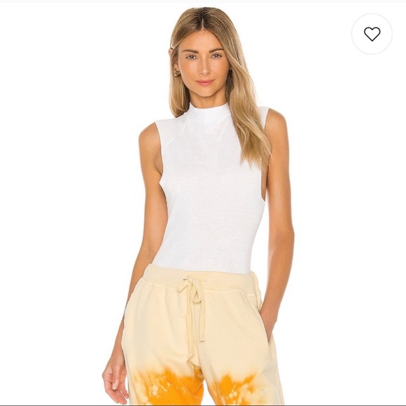 Free People Muscle Beach Bodysuit in White Size XS - Picture 2 of 10